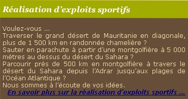 Réalisation d’exploits sportifs